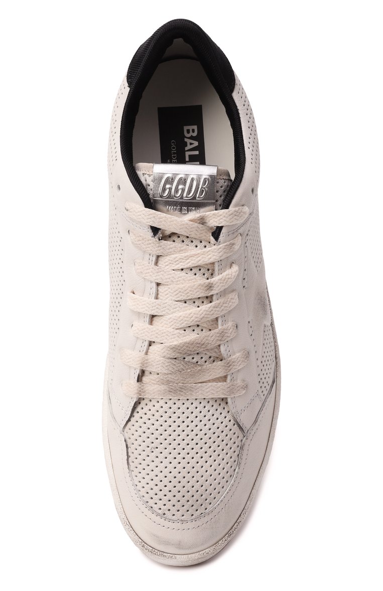 Кожаные кеды ball star GOLDEN GOOSE DELUXE BRAND, арт. GMF00717.F006013, фото 1