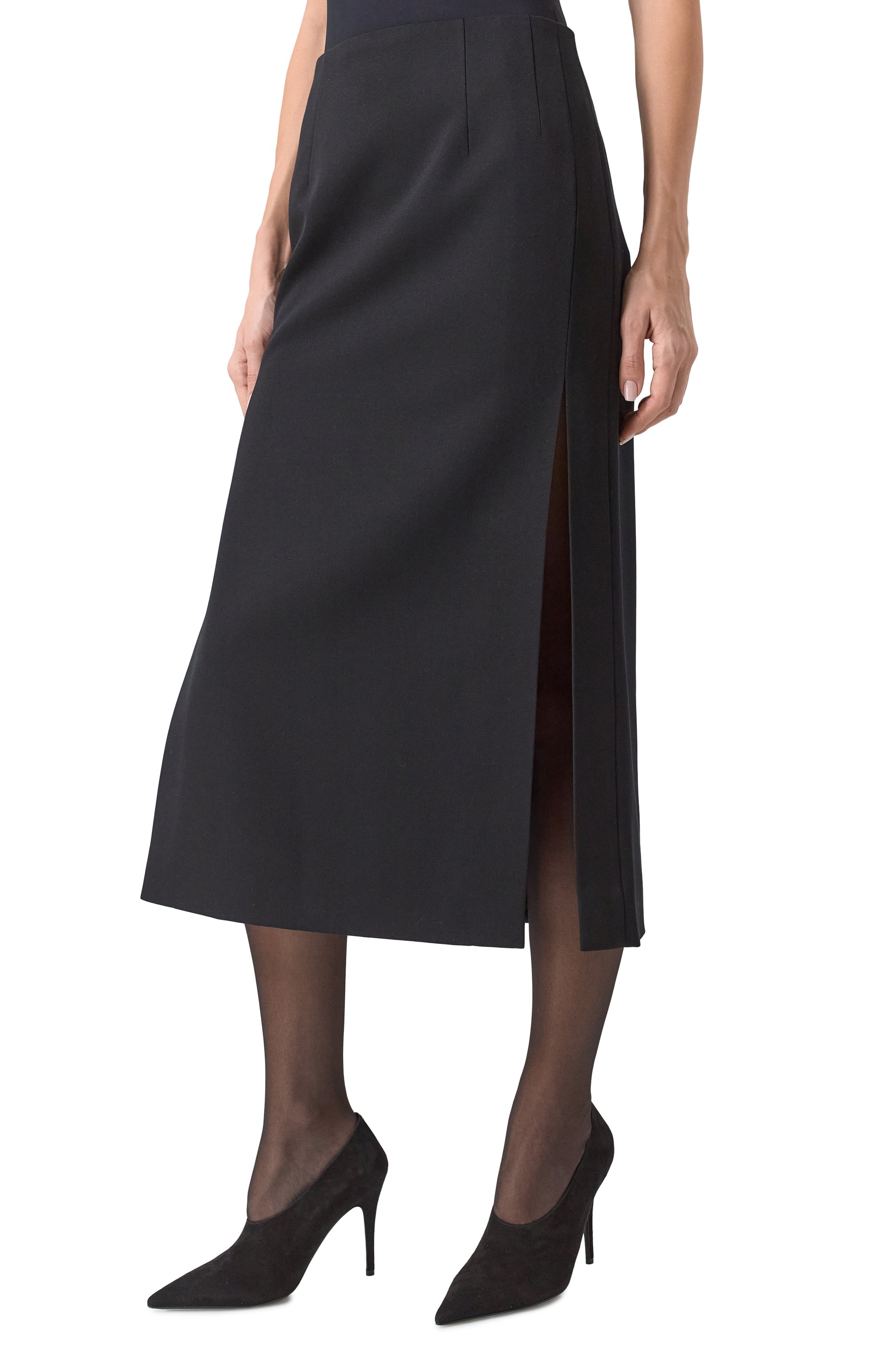 Шерстяная юбка VALENTINO, арт. 5B0RAC4488J, фото 3