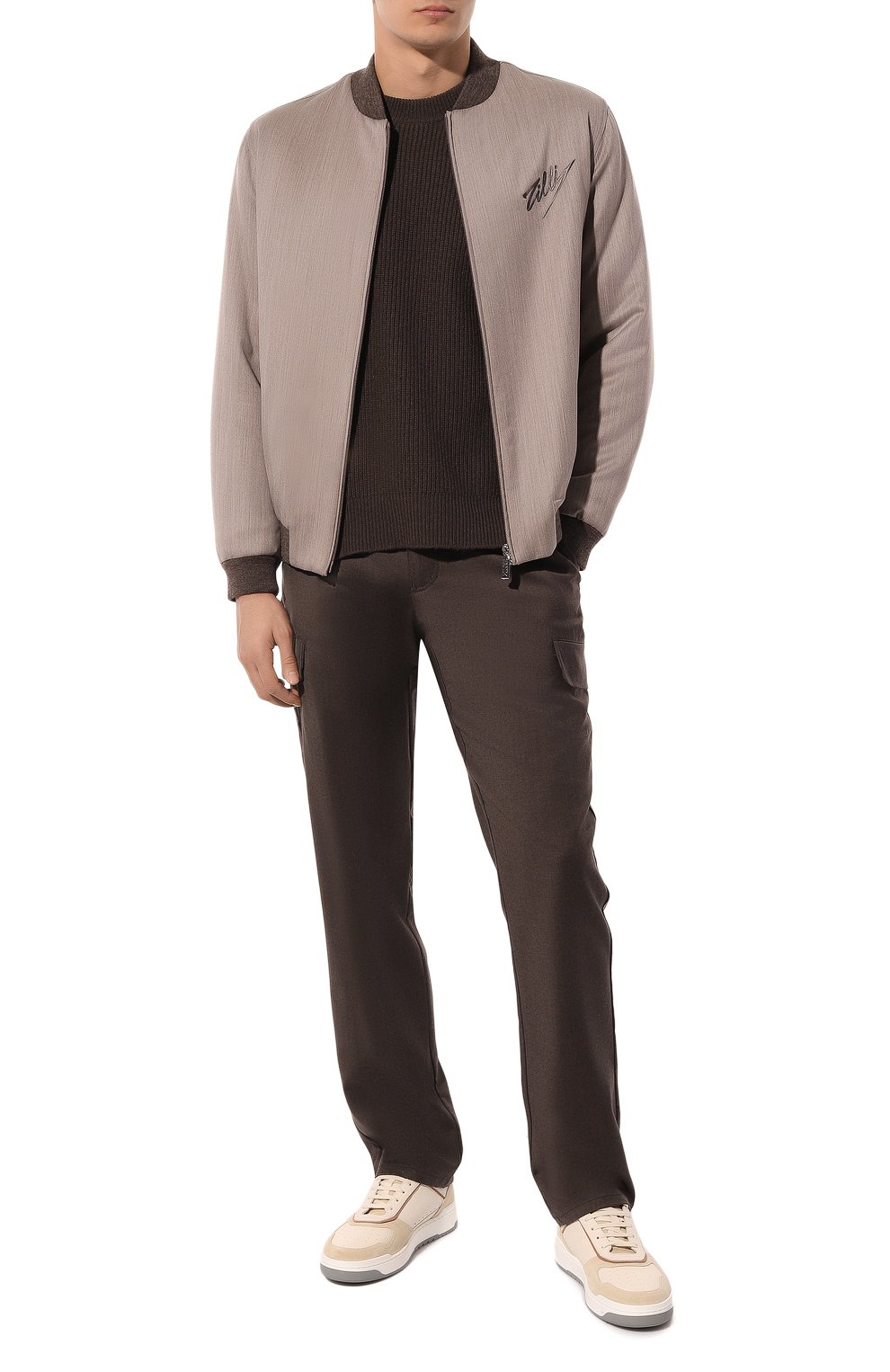 Шерстяные брюки-карго ZILLI, арт. CP601AM0215VZS000, фото 2