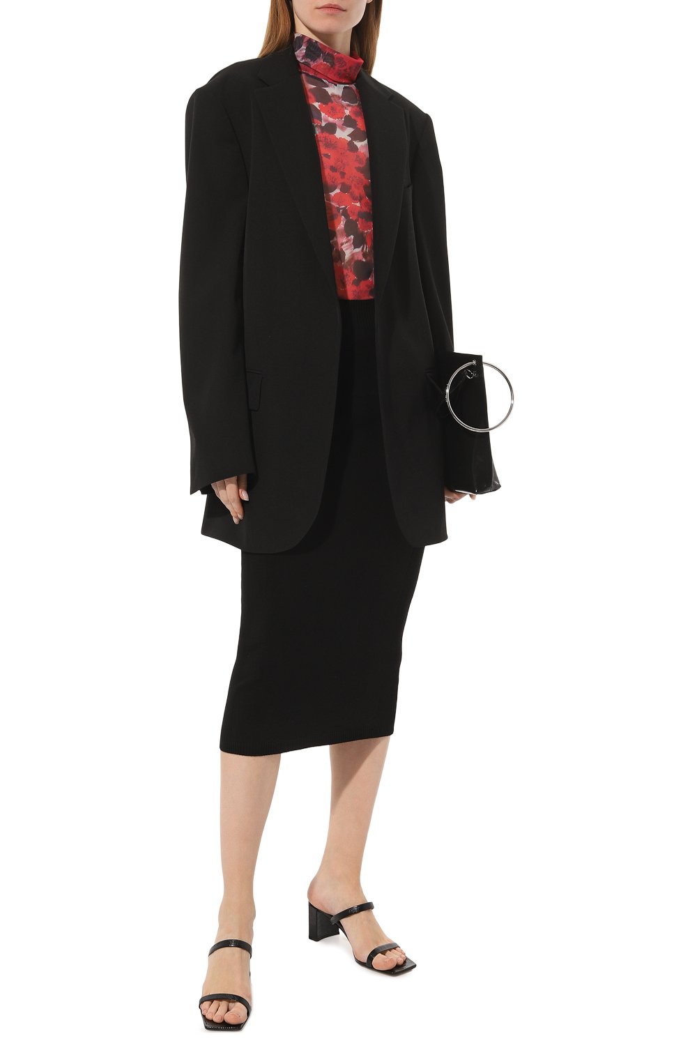 Юбка из вискозы DRIES VAN NOTEN, арт. 231-011209-6711, фото 2