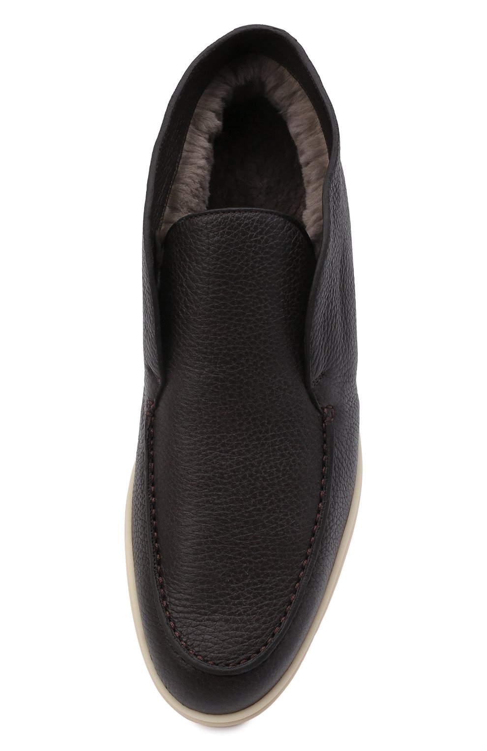 Кожаные ботинки open walk LORO PIANA, арт. FAI3276, фото 6