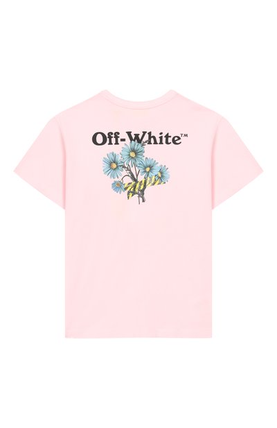 Хлопковая футболка OFF-WHITE, арт. 0GAA001S26JER004, фото 2