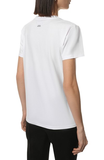 Хлопковая футболка ISABEL MARANT, арт. TS0772-00M002I/ANNAX, фото 4
