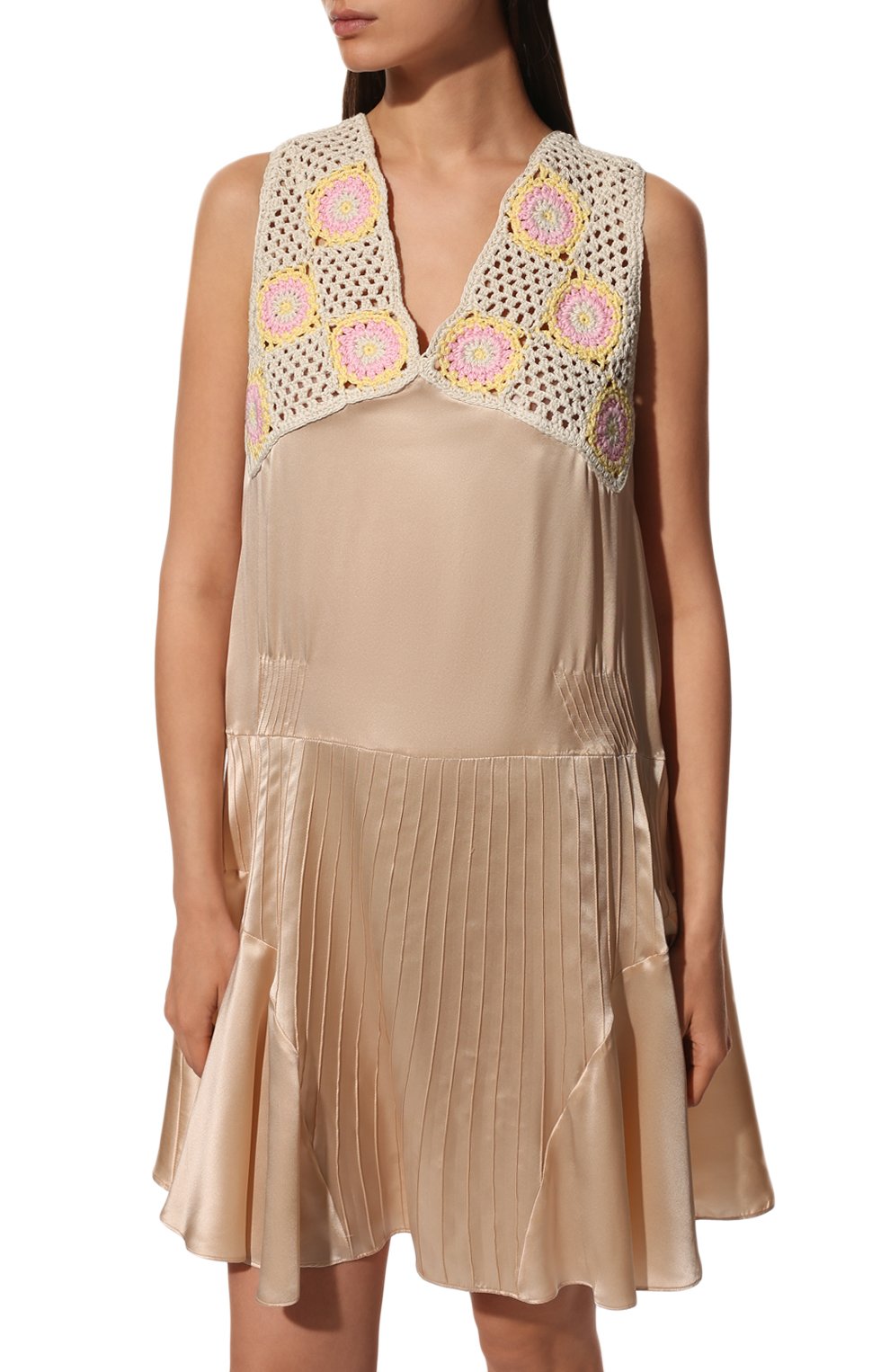 Шелковое платье MIU MIU, арт. MF4424-1ZRB-F0770, фото 3