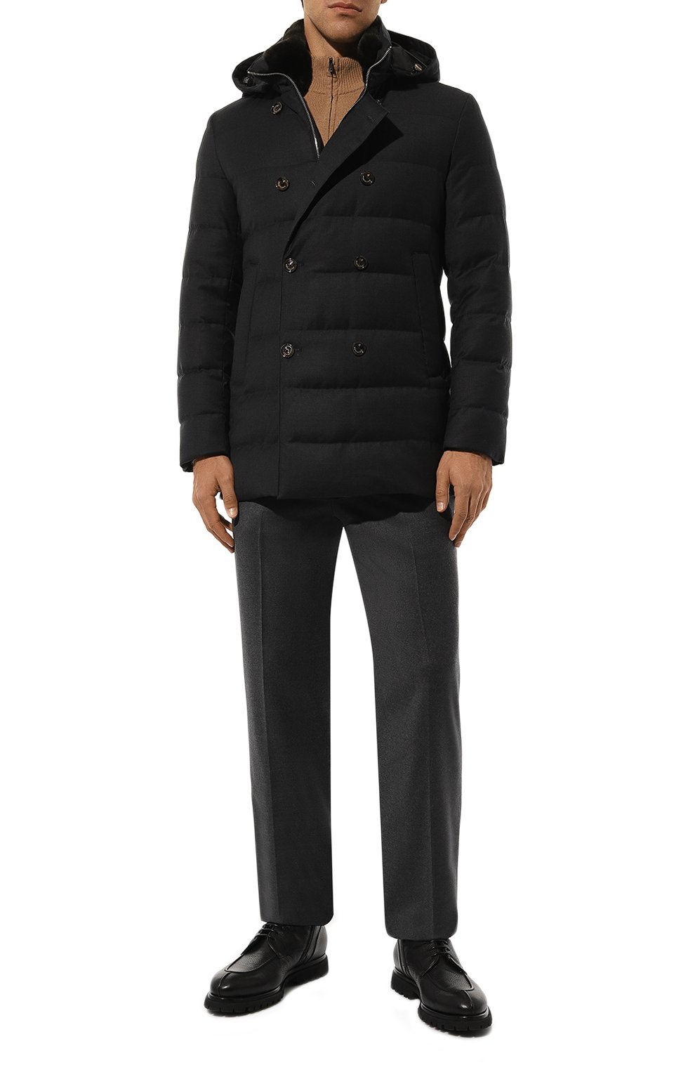 Шерстяной пуховик MONTECORE, арт. F07MUCX745P/106, фото 2