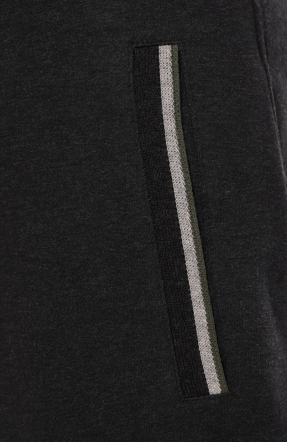 Хлопковые брюки STEFANO RICCI темно-серого цвета по цене 95050 руб., арт. K101028P3D/T23350, фото 5 Хлопковые брюки STEFANO RICCI, арт. K101028P3D/T23350, фото 5