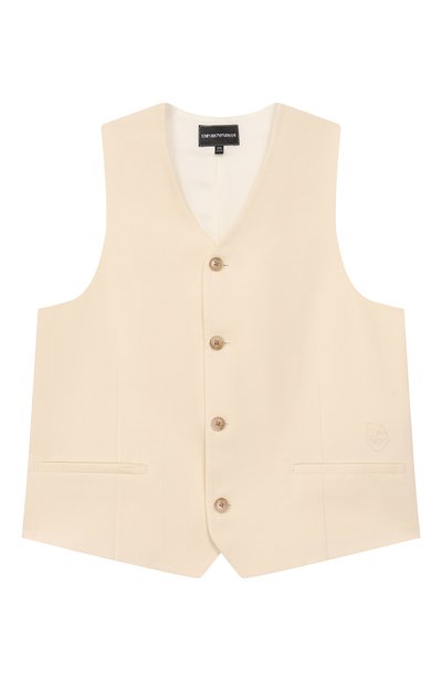 Жилет из вискозы и хлопка EMPORIO ARMANI, арт. EB000905/AF21040