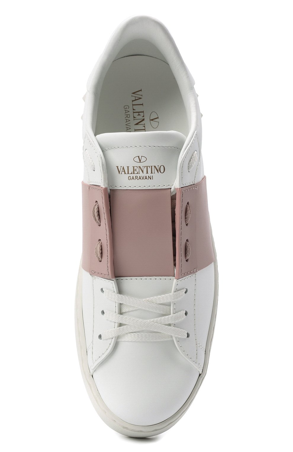 Кожаные кеды open VALENTINO, арт. XW2S0781/BLU, фото 6