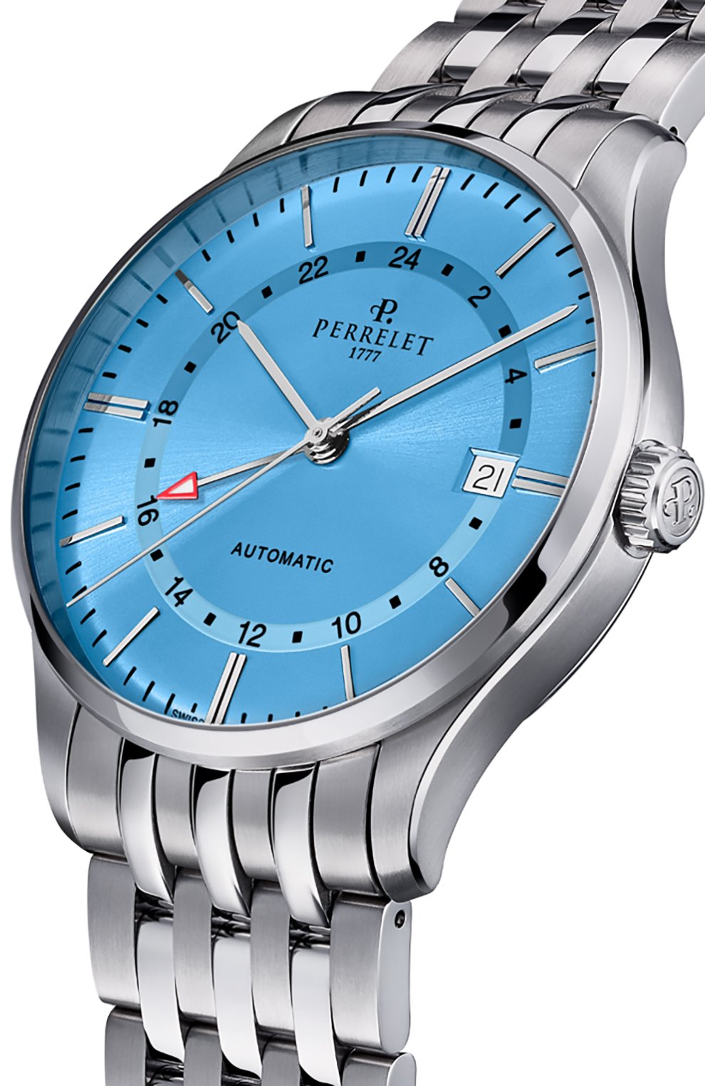 Часы weekend gmt ice blue PERRELET, арт. A1304/9, фото 3