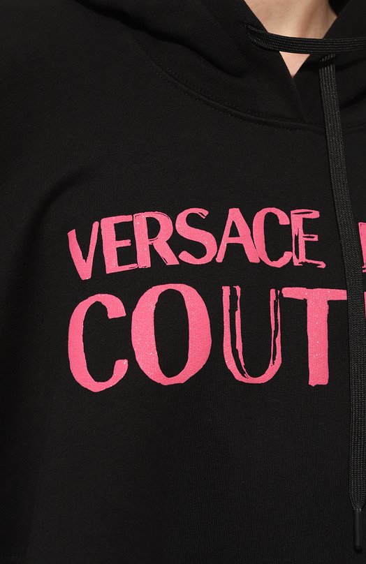 фото Хлопковое худи-боди versace jeans couture