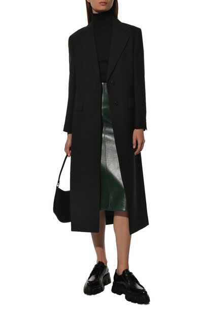 Шерстяное пальто PRADA, арт. P614PY-10V2-F0002-221, фото 2