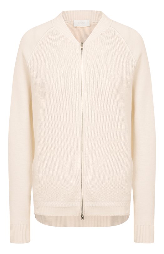 Кардиган из шелка и хлопка MVST WS61-608MU Кремовый WS61-608MU