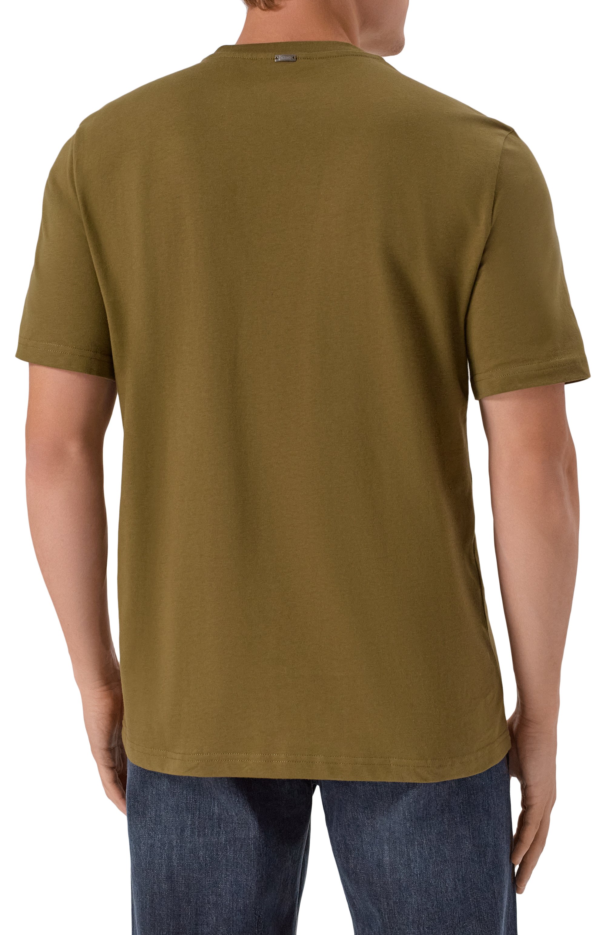 Хлопковая футболка HERNO, арт. JG000245U/52000, фото 4