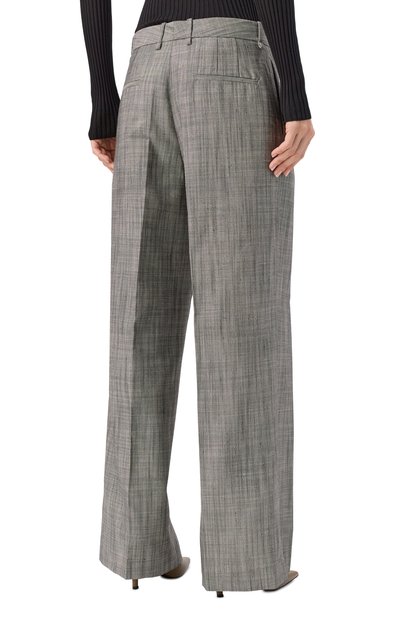 Брюки из шелка и шерсти JIL SANDER, арт. J02KA0347/J55079, фото 4