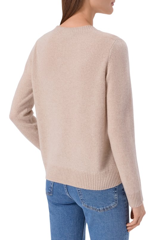 Кашемировый свитер Weekend Max Mara WKDTUNICA Бежевый  WKDTUNICA Фото 4