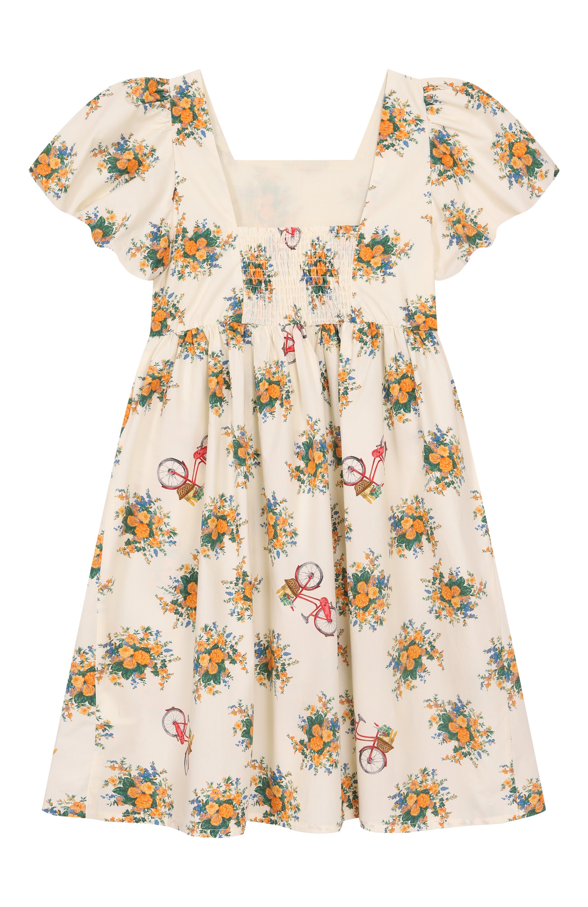 Хлопковое платье MOSCHINO, арт. HDV0G0/LLB56/10-14, фото 2