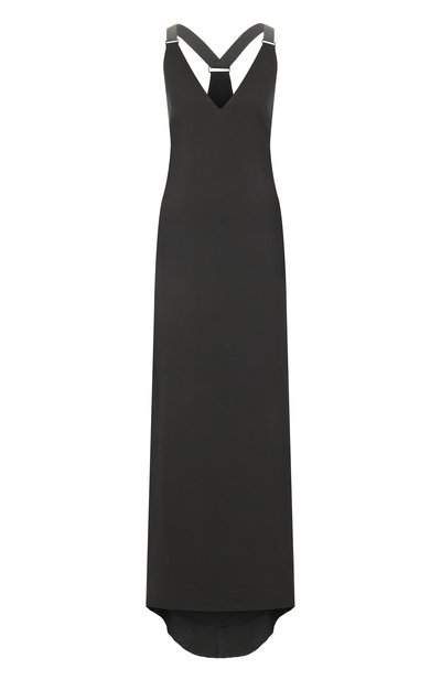 Женское платье из вискозы и шелка BRUNELLO CUCINELLI, арт. MG932AFS31