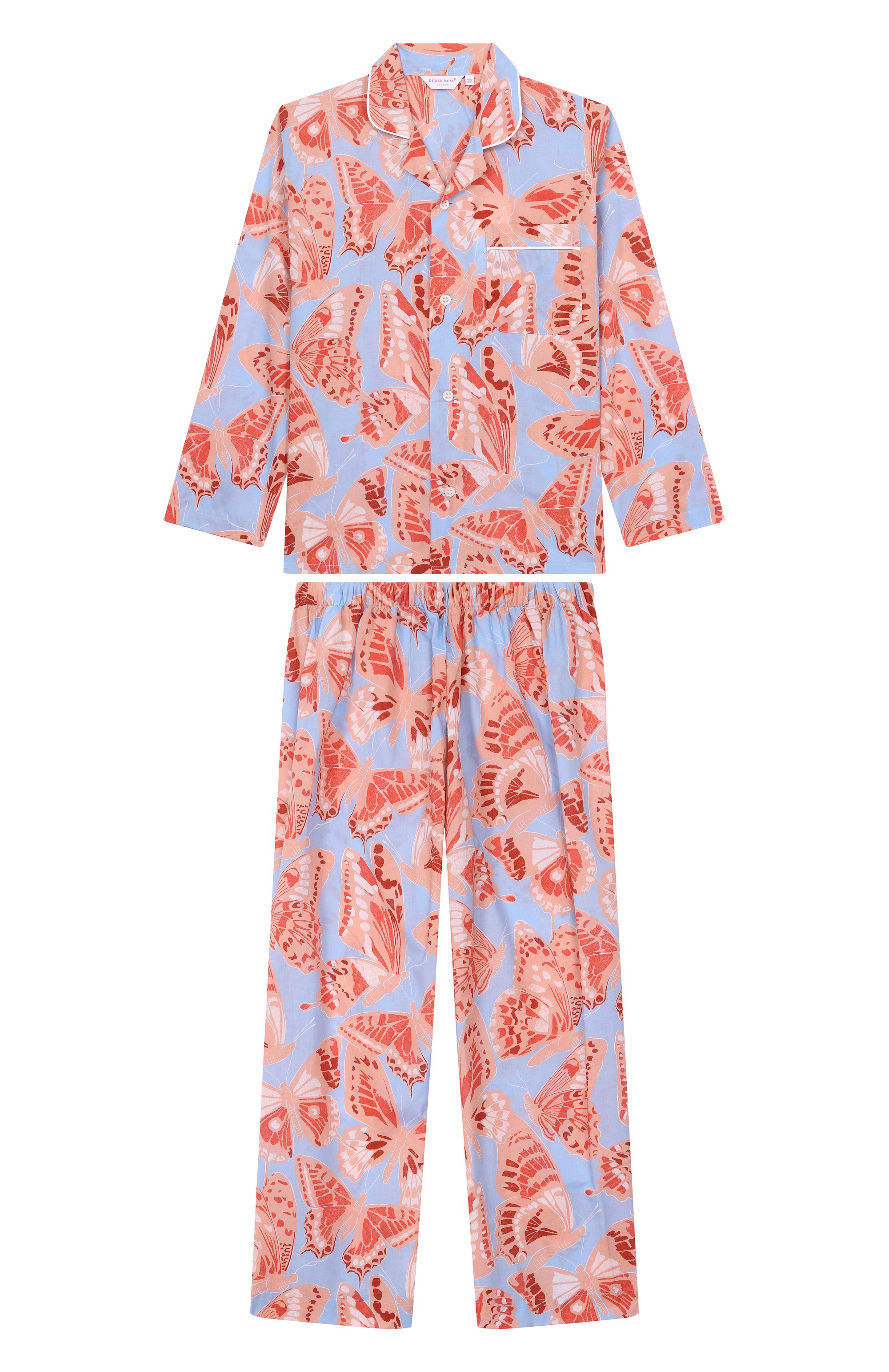 Хлопковая пижама DEREK ROSE, арт. 7025/LEDB095, фото 1