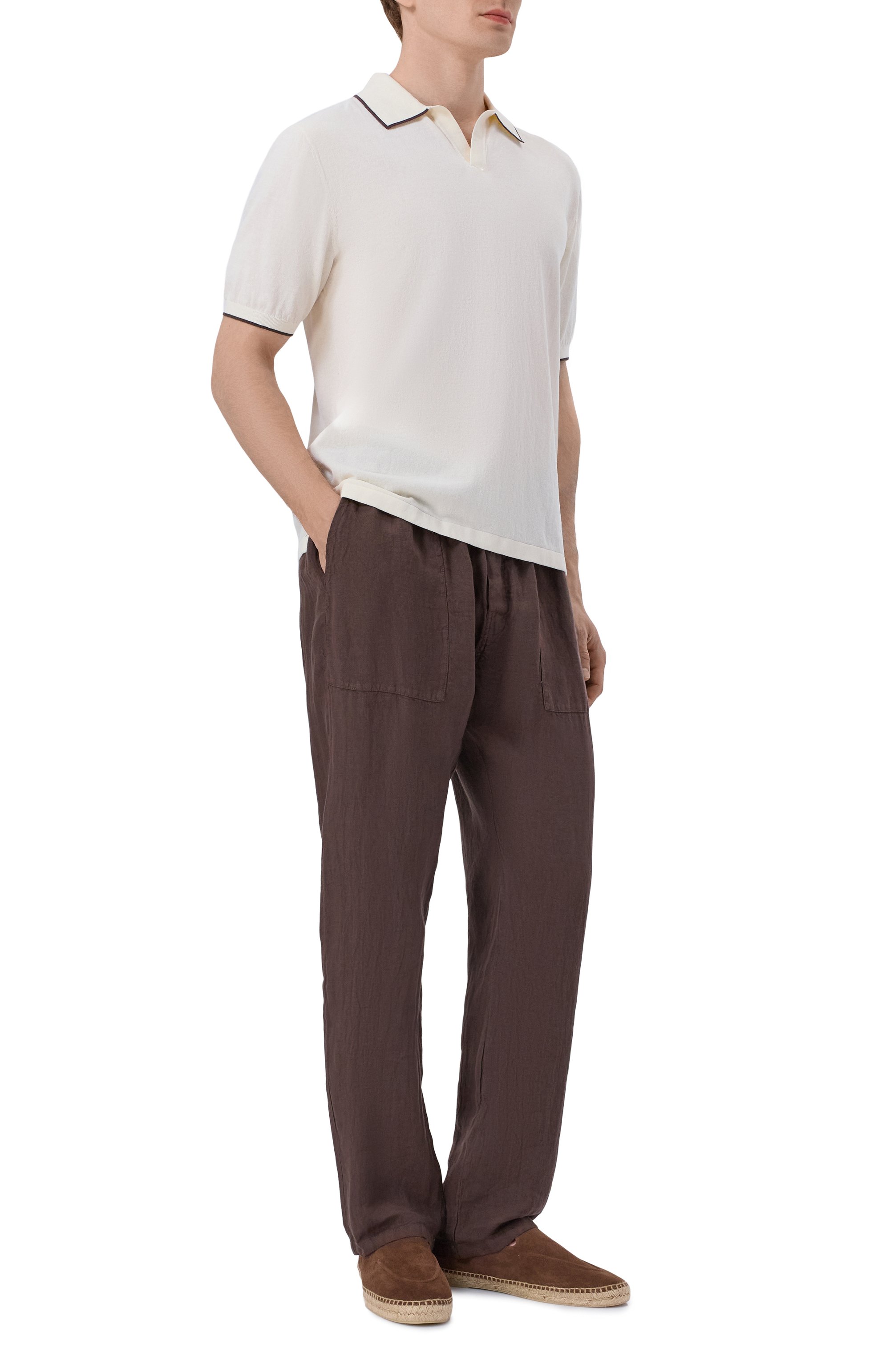 Льняные брюки MC2 SAINT BARTH, арт. CAA0001-00920L/CALAIS, фото 2