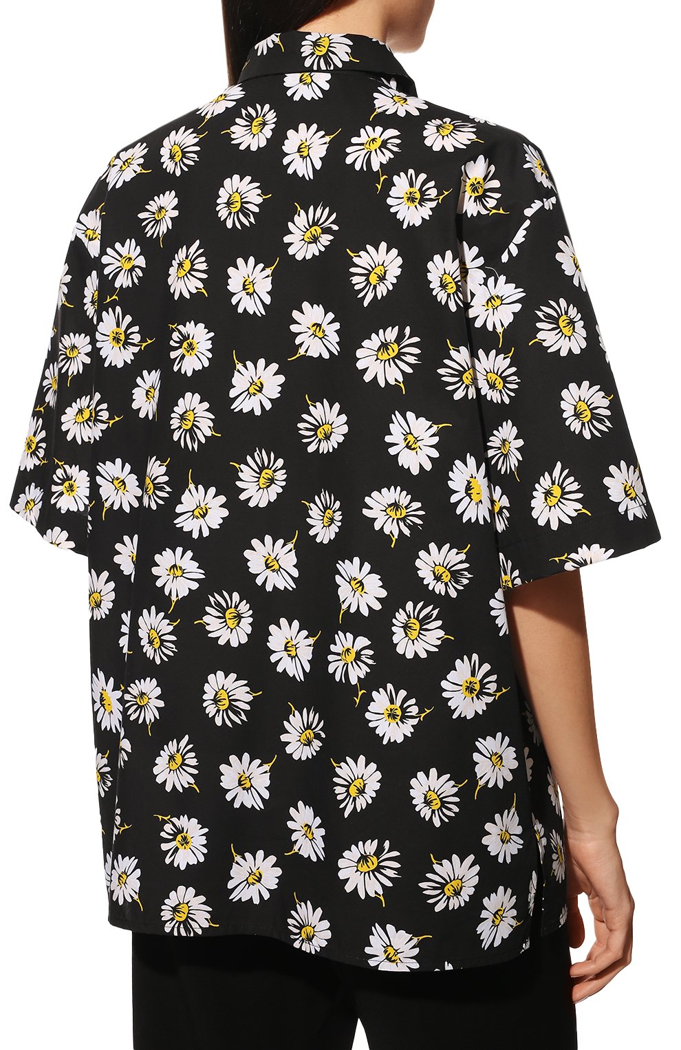 Хлопковая рубашка MSGM, арт. 3242MDE116 227350, фото 4