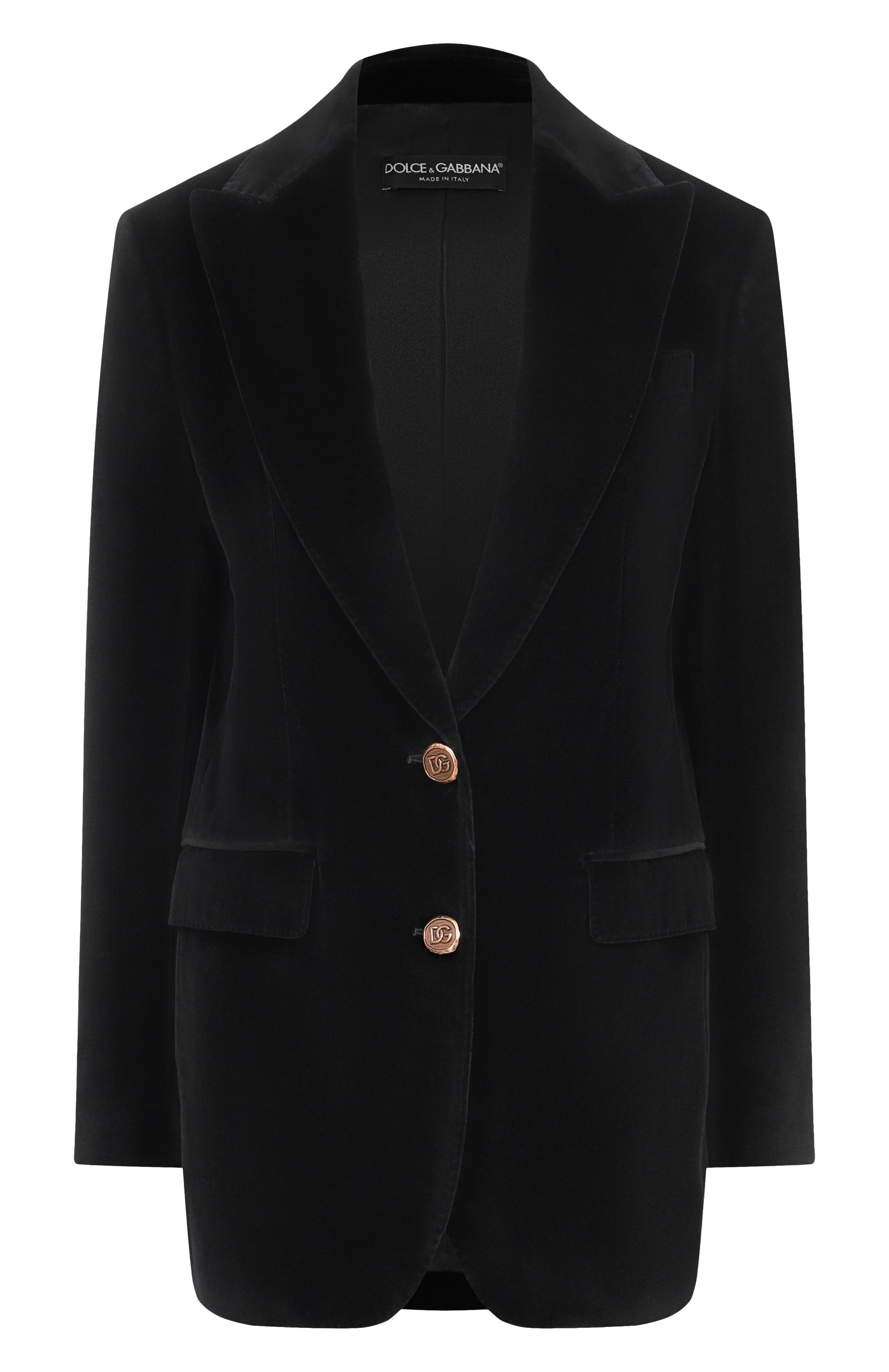 Бархатный жакет DOLCE & GABBANA, арт. F29V1T/FUVG7, фото 1
