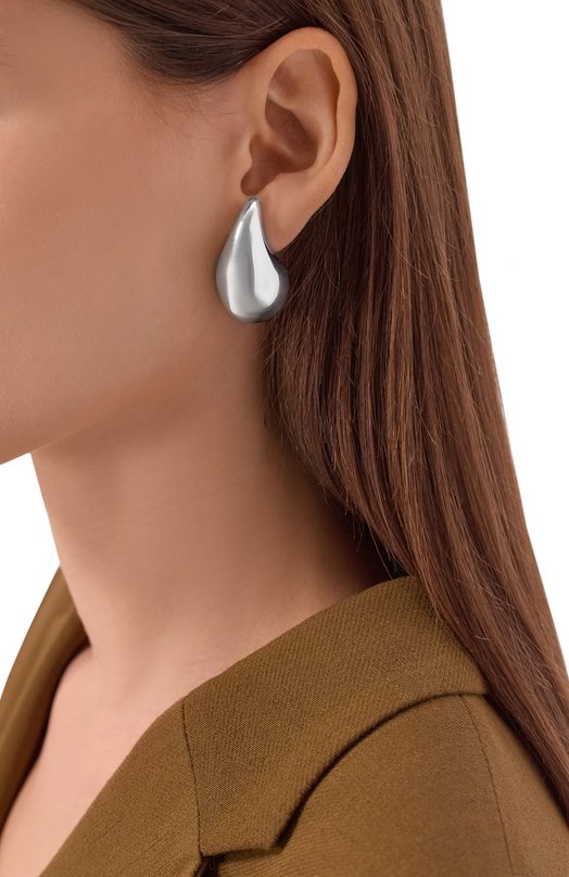 Серьги Bottega Veneta 716783/V5070 8117 Серебряный  716783/V5070 8117 Фото 2