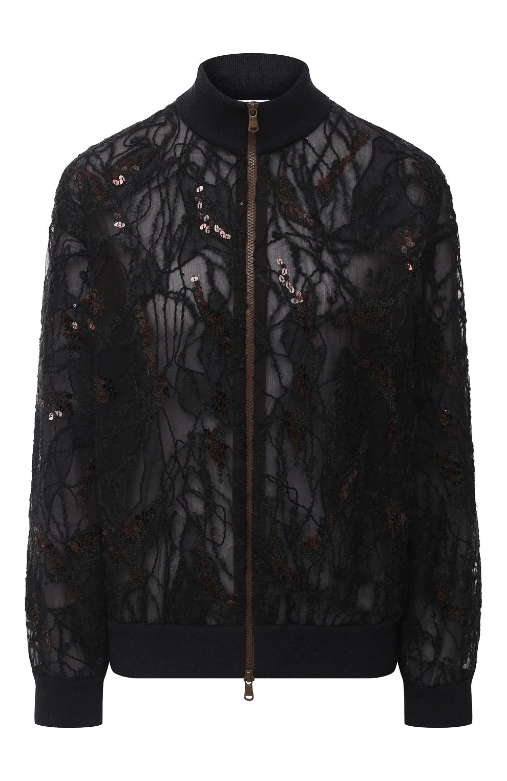 Шелковый бомбер BRUNELLO CUCINELLI, арт. MP940DM706, фото 1
