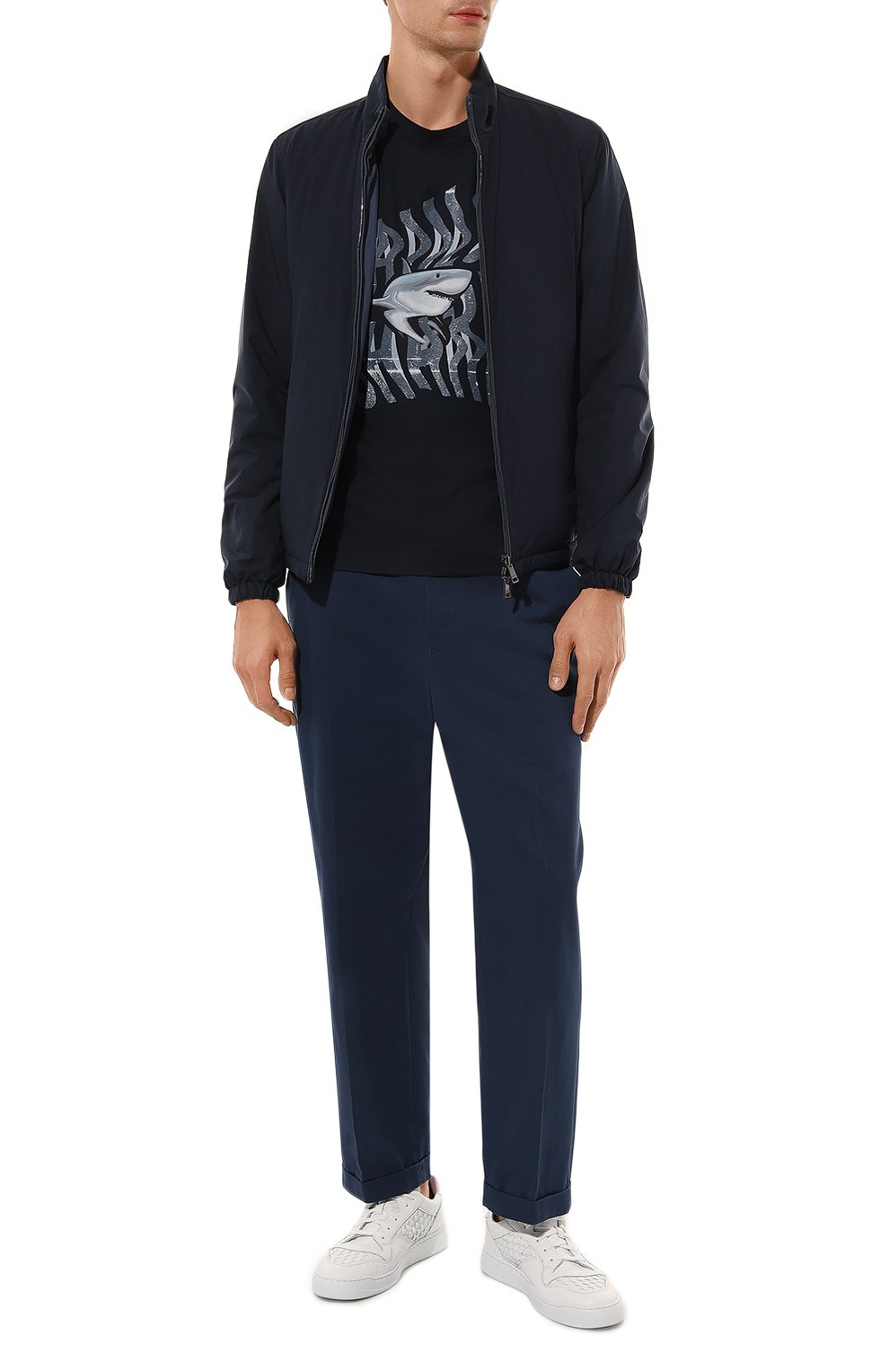 Хлопковая футболка PAUL&SHARK, арт. 14311626, фото 2