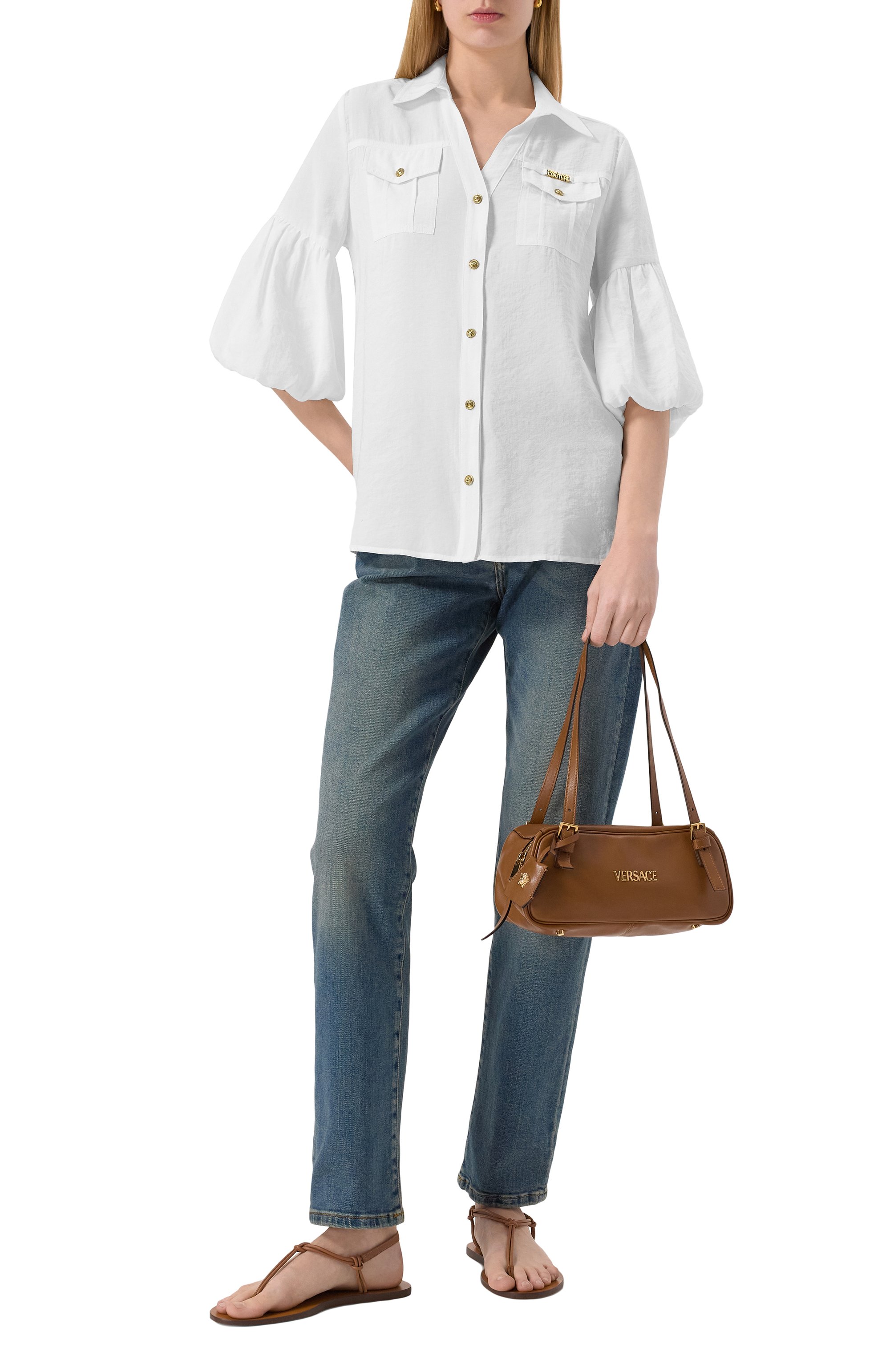 Сумка versace tag VERSACE, арт. 1015792/1A13171, фото 7