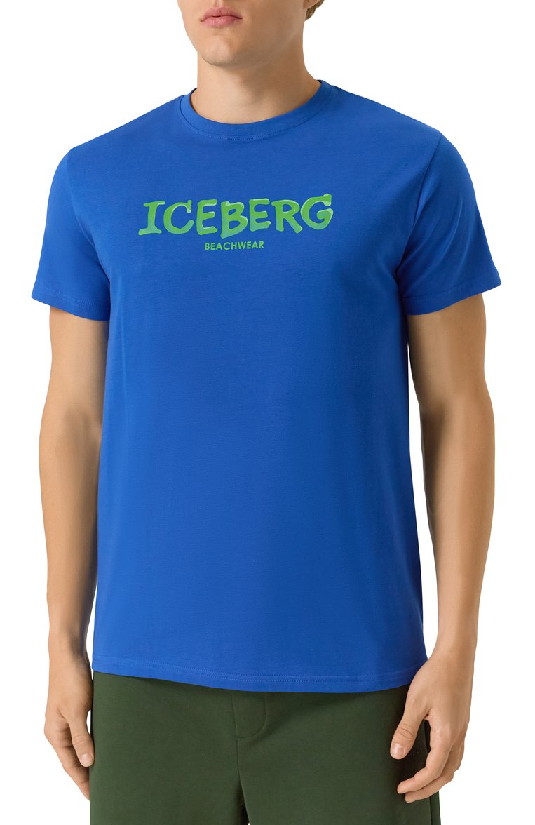 Хлопковая футболка ICEBERG, арт. ICE25MTS01, фото 1