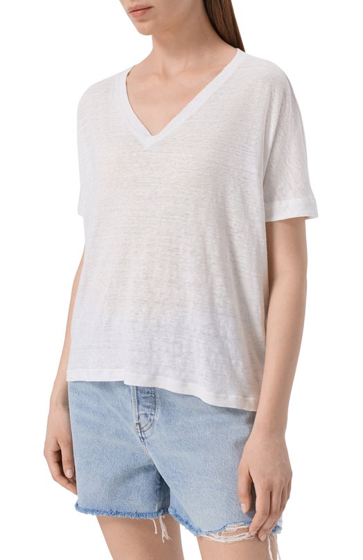 Льняная футболка Gran Sasso 60230/96800 Белый  60230/96800 Фото 3