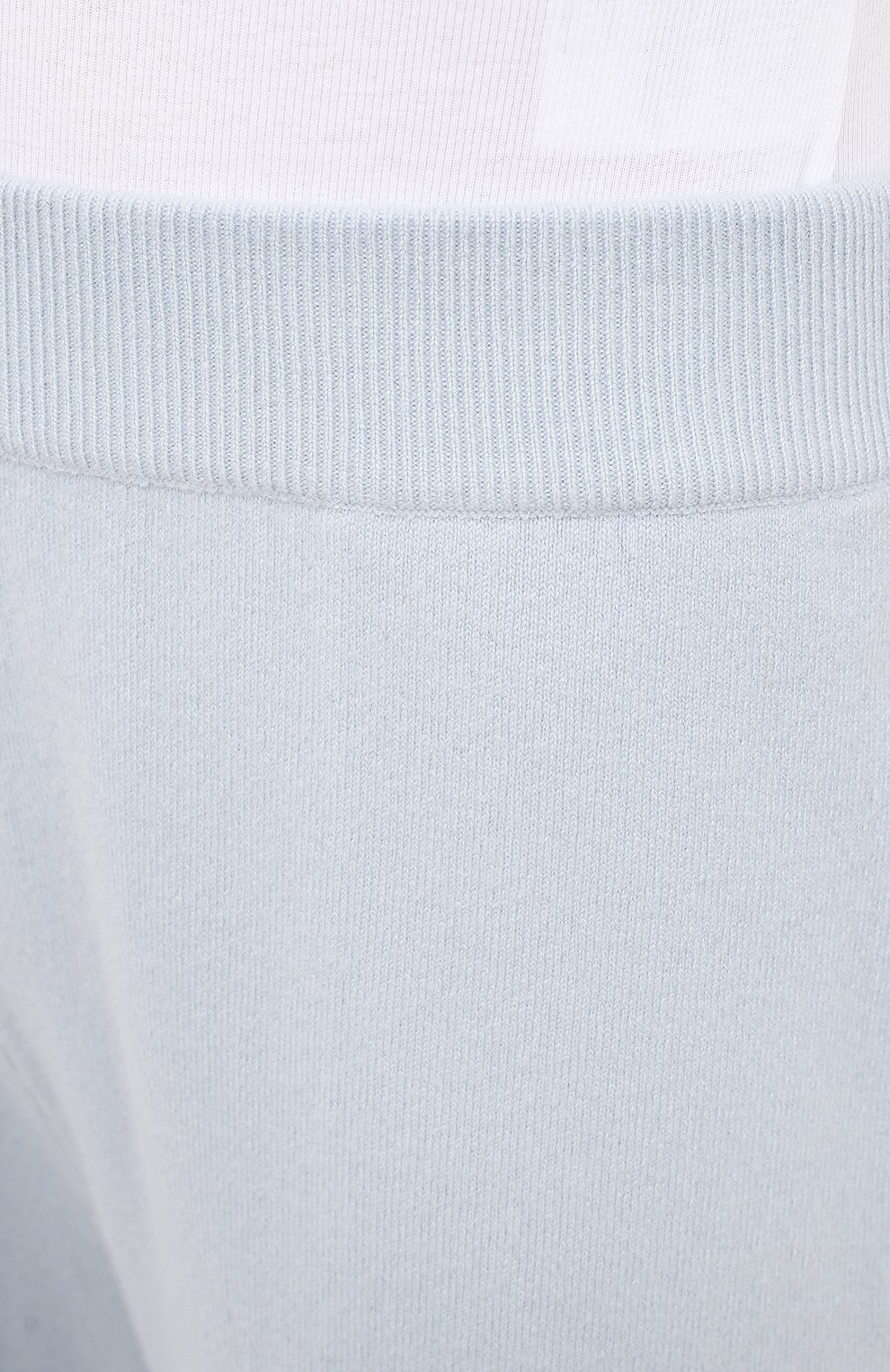 Кашемировые джоггеры EXTREME CASHMERE голубого цвета по цене 75500 руб., арт. 056/Y0GI, фото 5 Кашемировые джоггеры EXTREME CASHMERE, арт. 056/Y0GI, фото 5