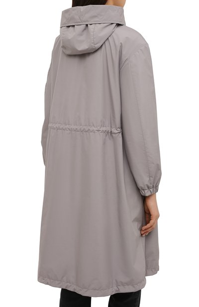 Парка MOORER серого цвета по цене 136500 руб., арт. AITANA-STP/M0DPA100001-TEPA023, фото 4 Парка MOORER, арт. AITANA-STP/M0DPA100001-TEPA023, фото 4