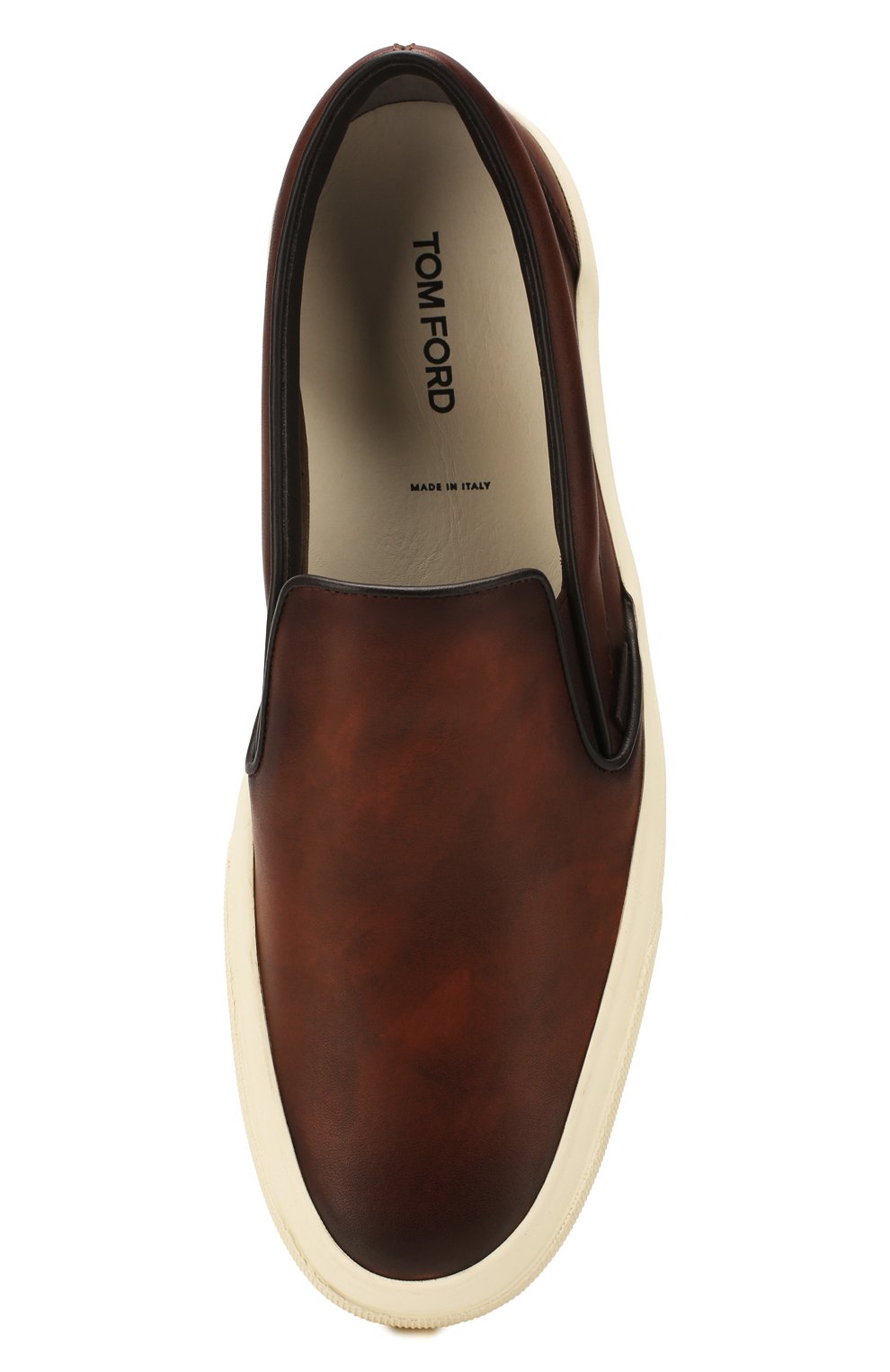 Кожаные слипоны TOM FORD, арт. J0985T-LCL020, фото 5
