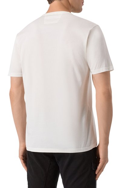 Хлопковая футболка C.P. COMPANY, арт. 19CMTS161A006374G, фото 4