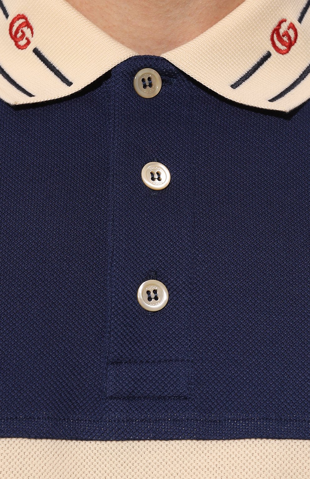 Хлопковое поло GUCCI, арт. 645259 XJC6J, фото 5