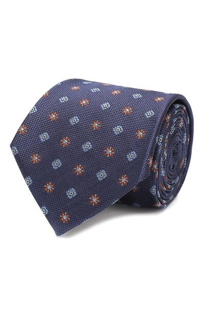 Мужской шелковый галстук CANALI, арт. 18/HJ02260