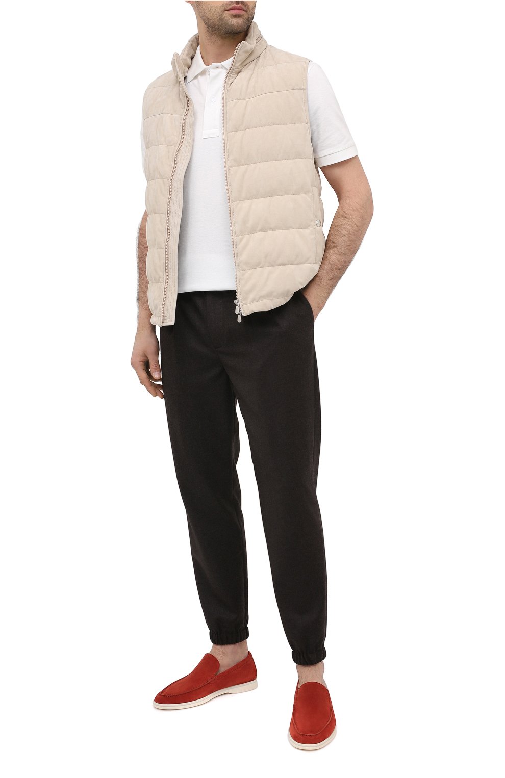 Замшевые лоферы summer walk LORO PIANA, арт. FAE8124, фото 2