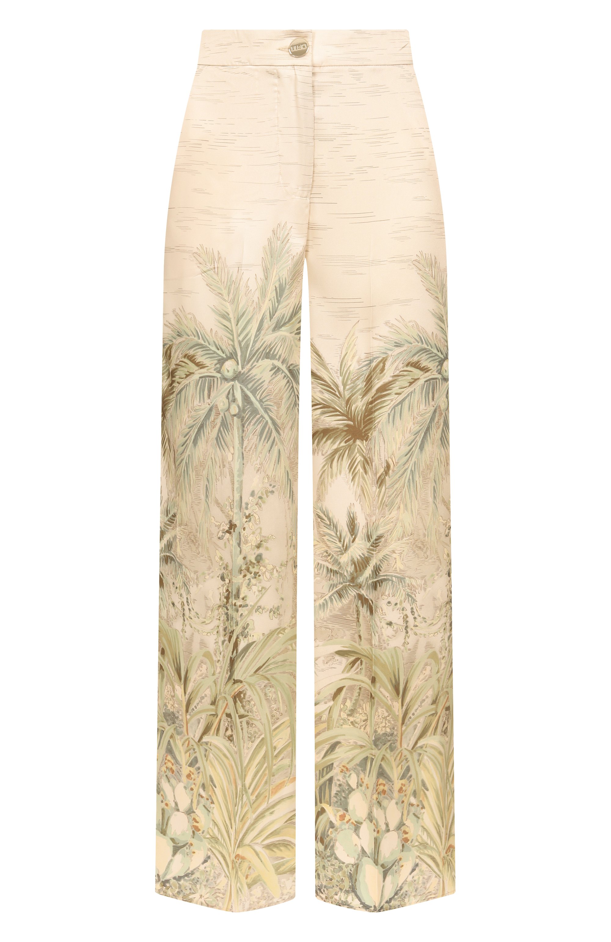 Брюки LIU JO кремового цвета по цене 31590 руб., арт. CA5353TS531, фото 1 Брюки LIU JO, арт. CA5353TS531, фото 1