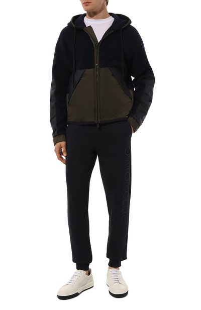 Хлопковые джоггеры MONCLER, арт. 8H000-19-809KR, фото 2