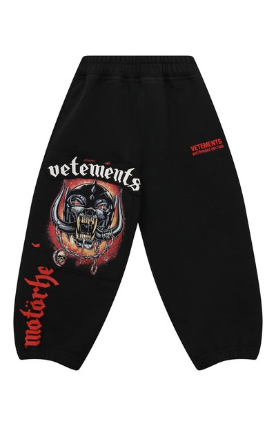 Хлопковые джоггеры VETEMENTS, арт. KA10SP170B