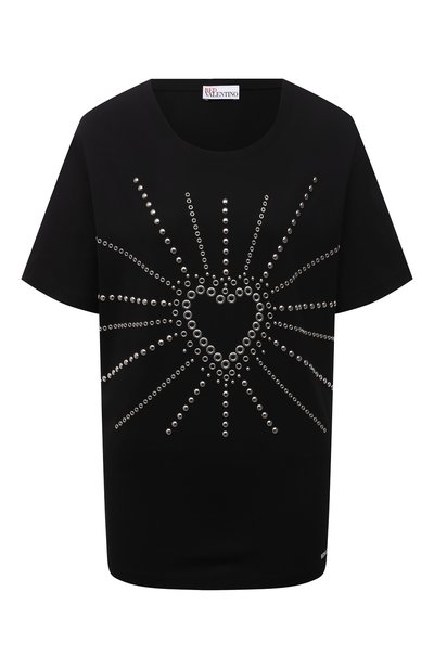Женская хлопковая футболка REDVALENTINO, арт. WR0MG12K/683