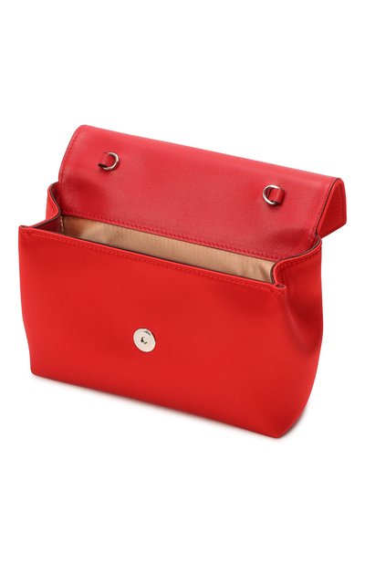 Сумка madeline JIMMY CHOO красного цвета по цене 96950 руб., арт. S0FT MADELINE/TCU, фото 5 Сумка madeline JIMMY CHOO, арт. S0FT MADELINE/TCU, фото 5