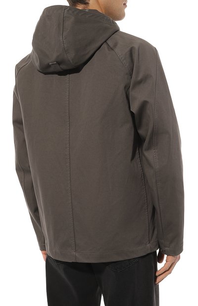 Шерстяная куртка STONE ISLAND серого цвета по цене 136500 руб., арт. 7315441F1, фото 4 Шерстяная куртка STONE ISLAND, арт. 7315441F1, фото 4