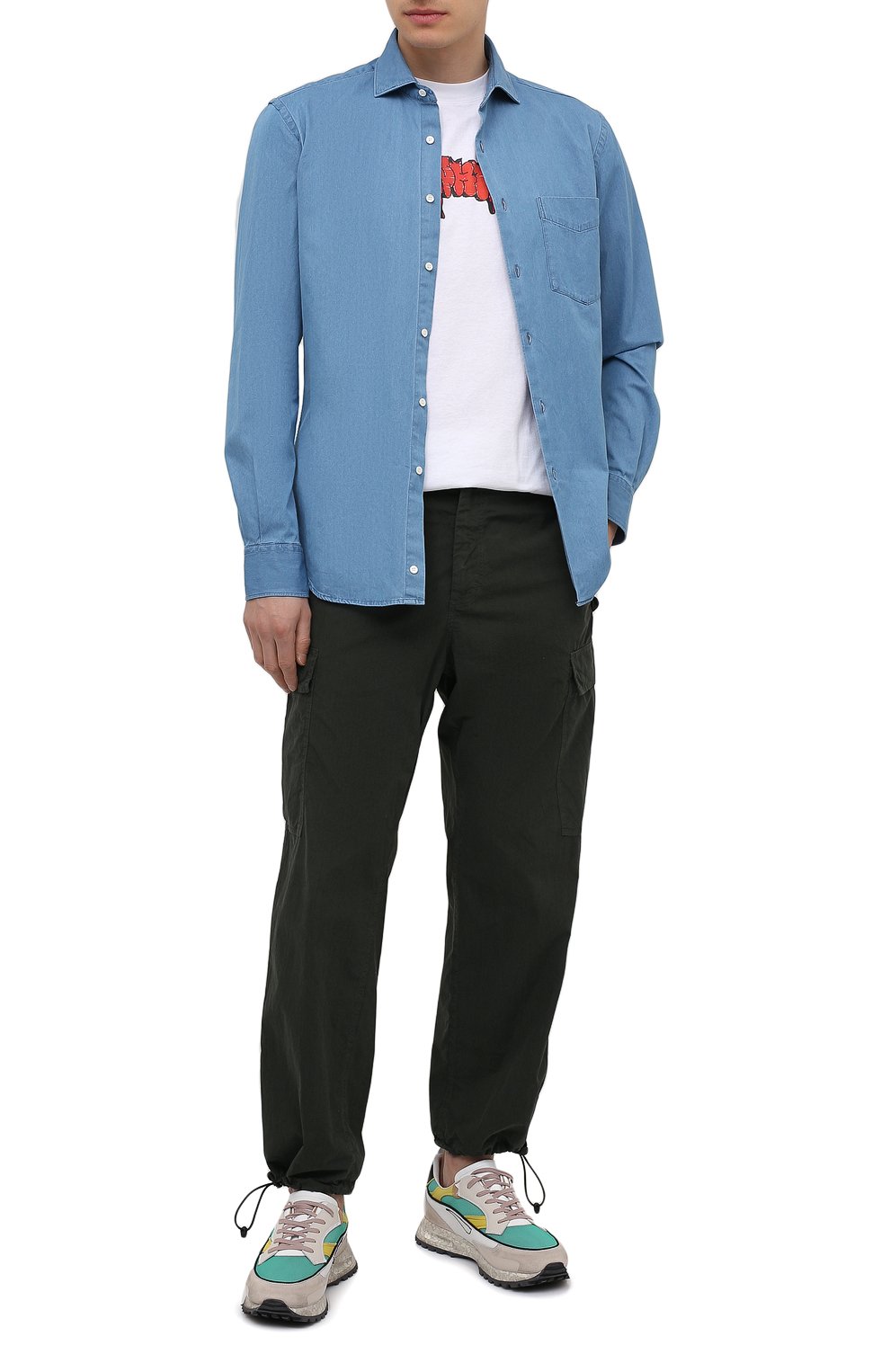 Хлопковая рубашка ASPESI, арт. S1 A CE52 6191, фото 2