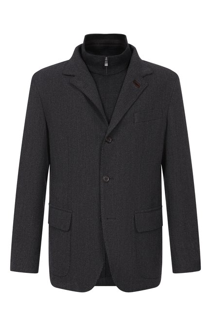 Мужской пиджак из шерсти и кашемира CORNELIANI, арт. 26X549/2618587