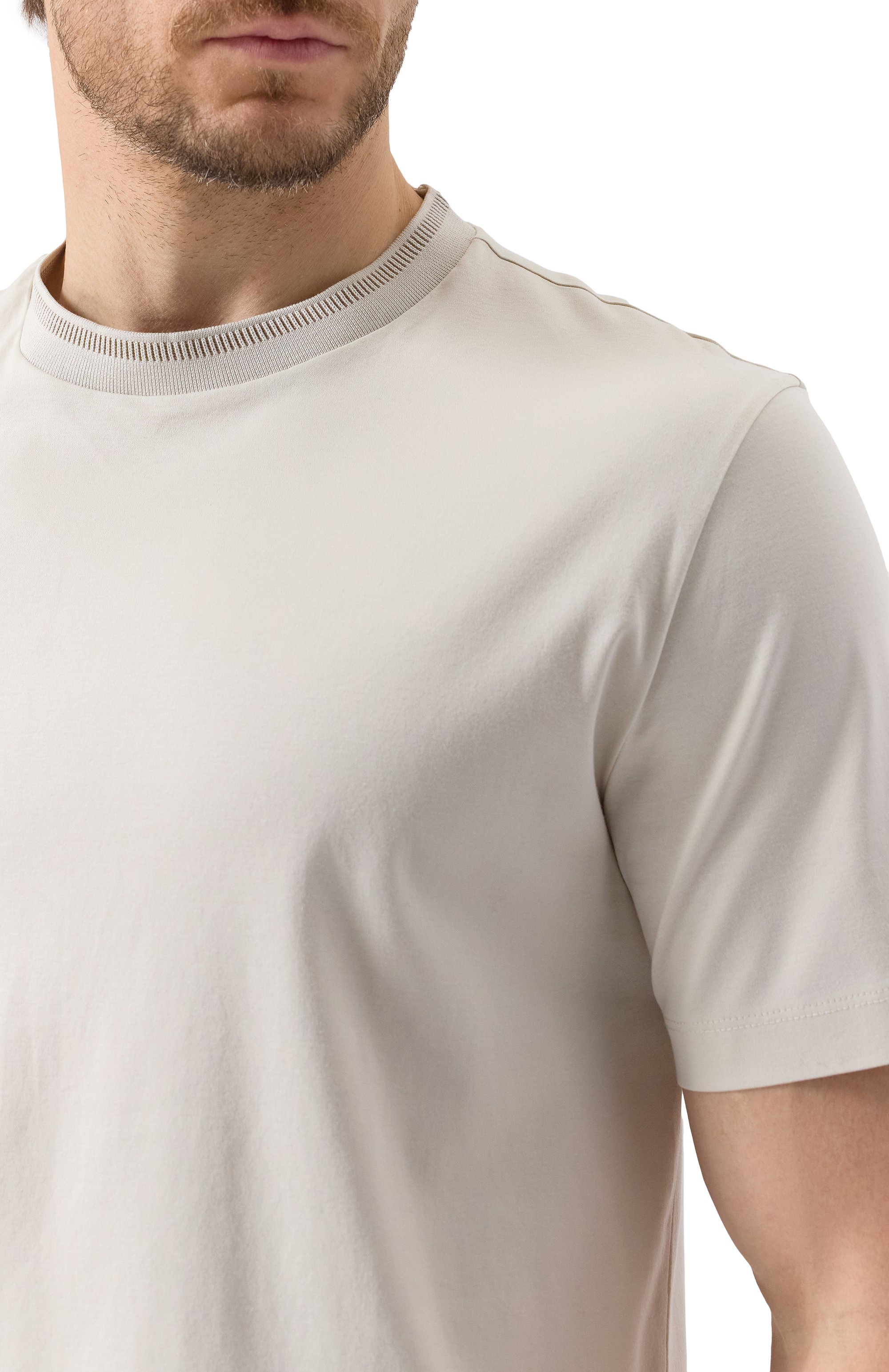 Хлопковая футболка BOSS, арт. 50531793, фото 5