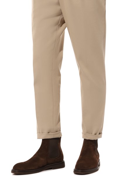 Замшевые челси BRUNELLO CUCINELLI, арт. MZUPEAE818, фото 3