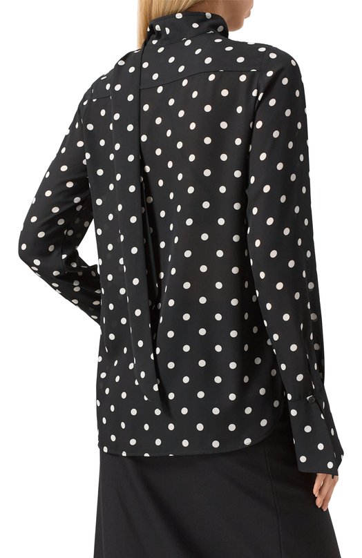 Блузка Nina Ricci 24ACT0001/PL0466 Чёрно-белый  24ACT0001/PL0466 Фото 4