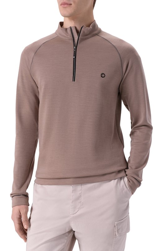 Шерстяной джемпер Stefano Ricci M6H5300050/WPA01T Бежевый  M6H5300050/WPA01T Фото 3